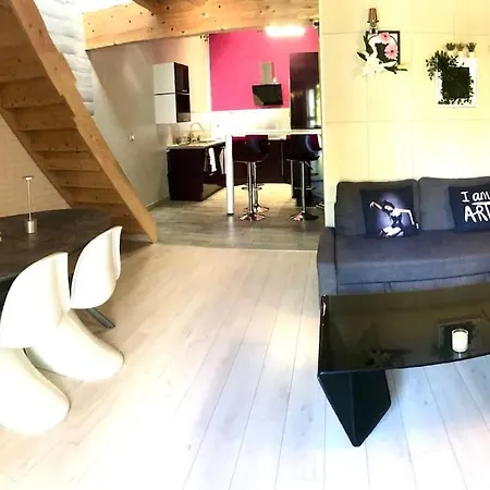 Duplex Atypique 20' De Toulouse Apartamento Leguevin Exterior foto